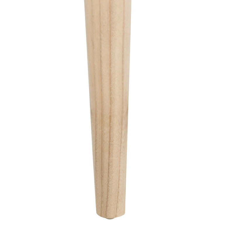 Banc d'appoint en cuir tressé avec cadre en bois, noir