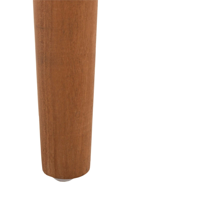 Banc d'appoint en cuir tressé avec cadre en bois, noir